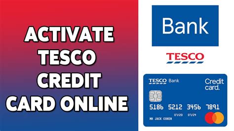 activate tesco credit card contactless|Tesco contactless card payment limit.